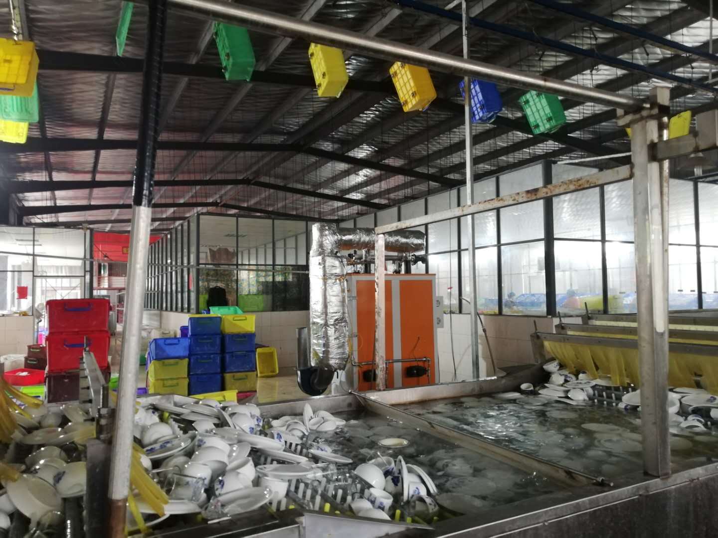 江苏餐具消毒全自动芭乐视频污污污在线下载进行消毒餐具