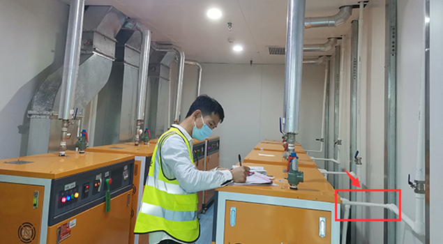 医疗器械消毒芭乐视频污污污在线下载蒸汽管道安装