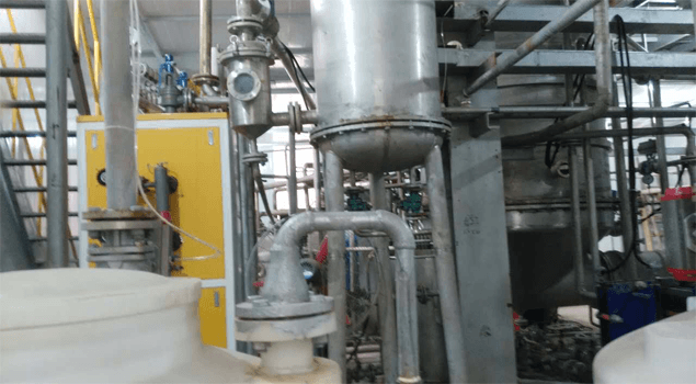 生物化工电解液是如何利用蒸汽发生器保温的？